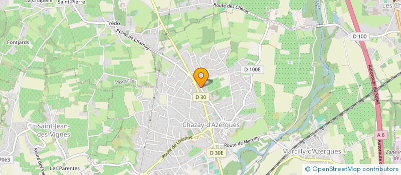 localisation de l'entreprise MONSIEUR PHILIPPE SECOND  CHAZAY-D'AZERGUES