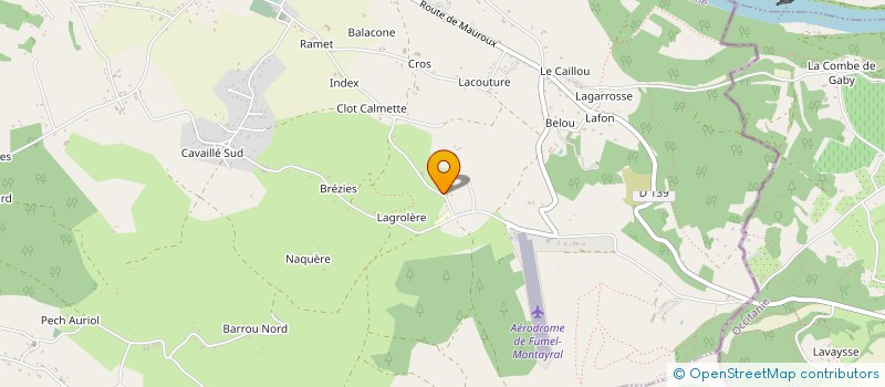 localisation de l'entreprise MONSIEUR PHILIPPE SEGALA  MONTAYRAL