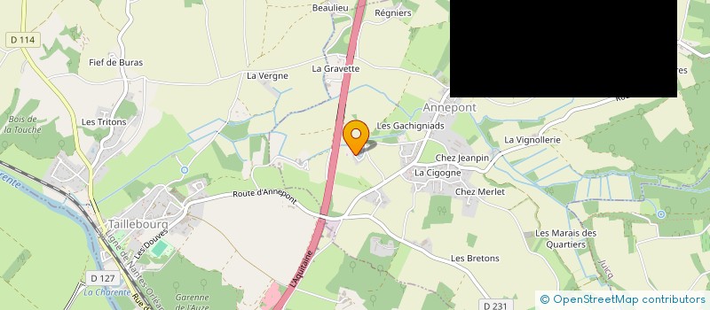 localisation de l'entreprise MONSIEUR PHILIPPE SEGUIN  ANNEPONT