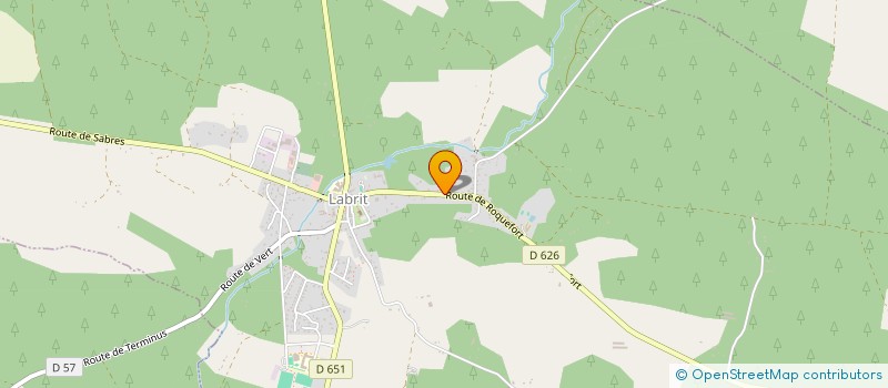 localisation de l'entreprise MONSIEUR PHILIPPE SEGUIN  LABRIT