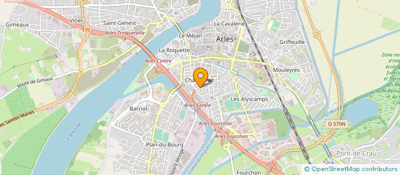 localisation de l'entreprise MONSIEUR PHILIPPE SEGURA  ARLES