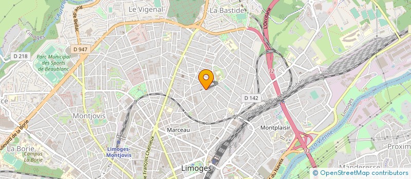 localisation de l'entreprise MONSIEUR PHILIPPE SEGUY à LIMOGES