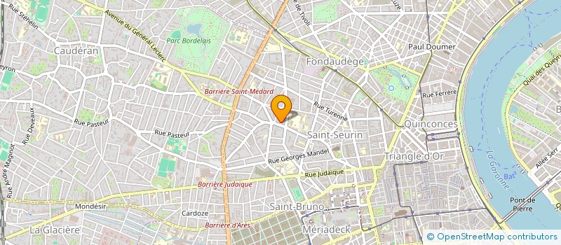 localisation de l'entreprise MONSIEUR PHILIPPE SEJOURNE à BORDEAUX