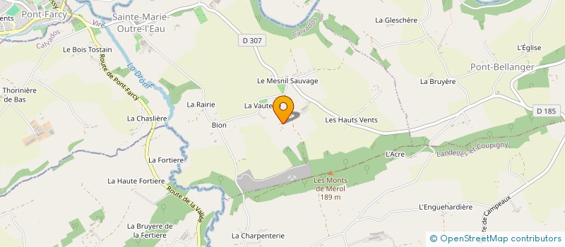 localisation de l'entreprise MONSIEUR PHILIPPE SELLE à SAINTE-MARIE-OUTRE-L EAU