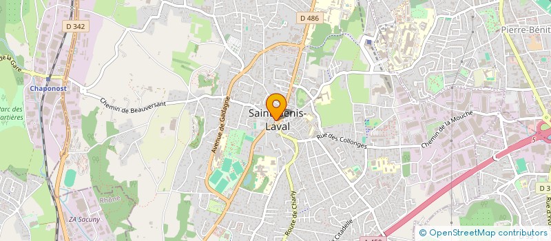 localisation de l'entreprise MONSIEUR PHILIPPE SELVA à SAINT-GENIS-LAVAL