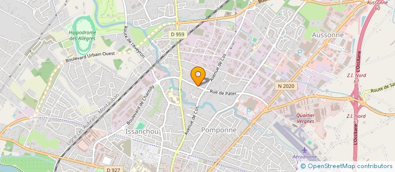 localisation de l'entreprise MONSIEUR PHILIPPE SEMILLE à MONTAUBAN