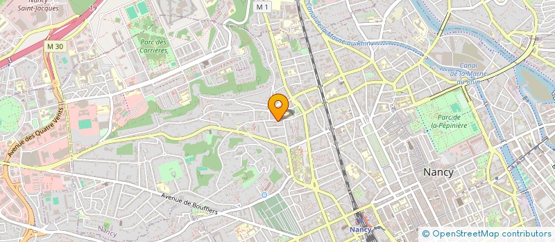 localisation de l'entreprise MONSIEUR PHILIPPE SENN  NANCY