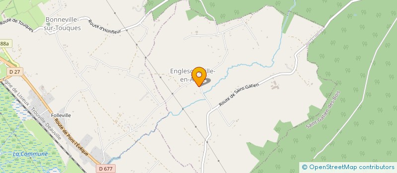 localisation de l'entreprise MONSIEUR PHILIPPE SENTEIN  ENGLESQUEVILLE-EN-AUGE