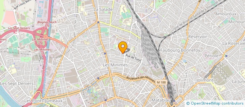 localisation de l'entreprise MONSIEUR PHILIPPE SENTIS à TOULOUSE