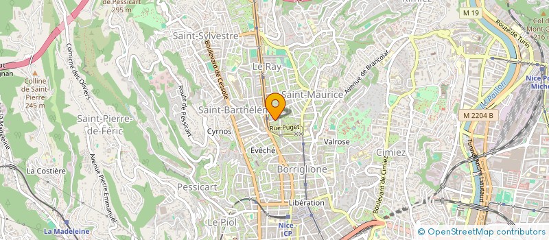 localisation de l'entreprise MONSIEUR PHILIPPE SEPTIER  NICE