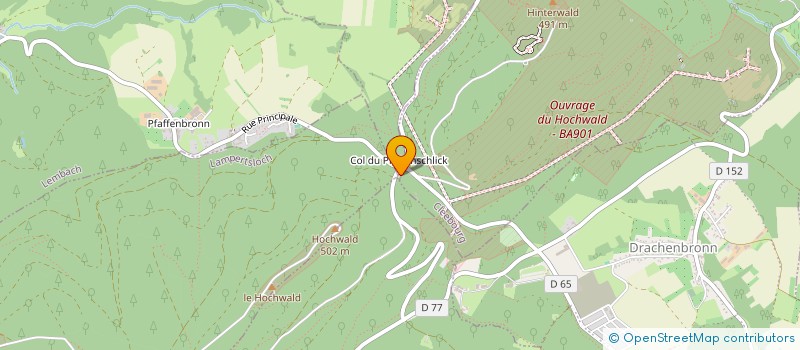 localisation de l'entreprise MONSIEUR PHILIPPE SERAPHIN  CLIMBACH