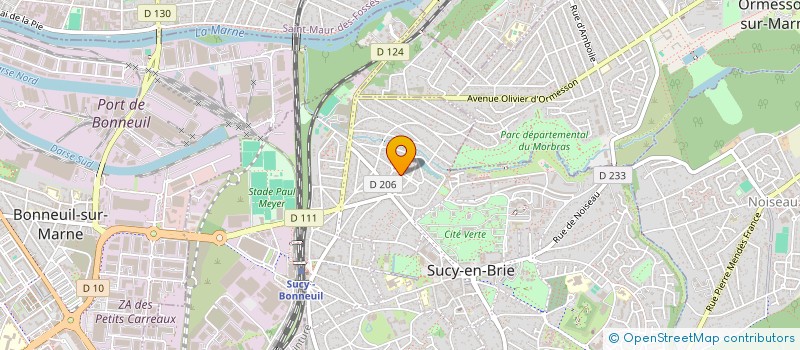 localisation de l'entreprise MONSIEUR PHILIPPE SERIEYS à SUCY-EN-BRIE