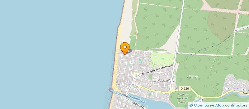 localisation de l'entreprise MONSIEUR PHILIPPE SERIN  MIMIZAN