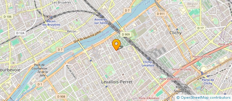localisation de l'entreprise MONSIEUR PHILIPPE SEROND à LEVALLOIS-PERRET