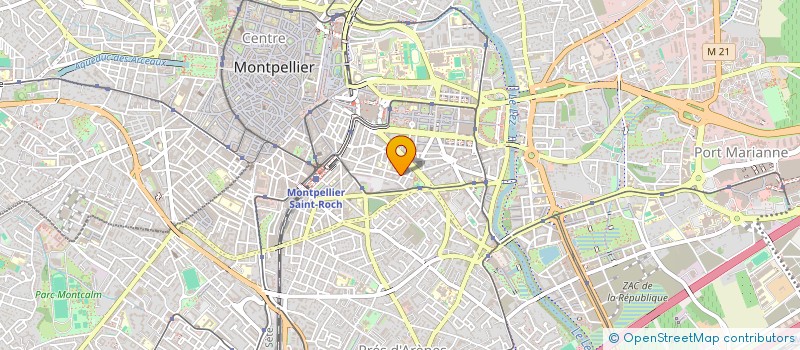 localisation de l'entreprise MONSIEUR PHILIPPE SERRANO à MONTPELLIER