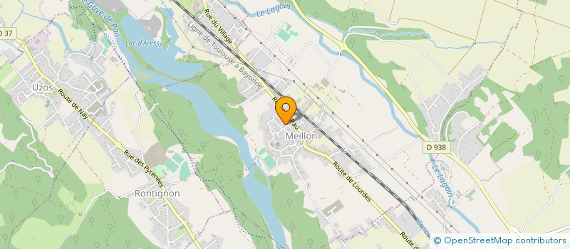 localisation de l'entreprise MONSIEUR PHILIPPE SERRUS  MEILLON