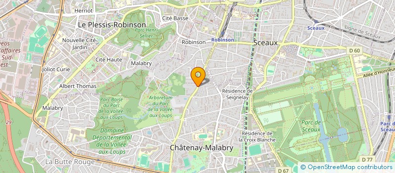 localisation de l'entreprise MONSIEUR PHILIPPE SERY  CHATENAY-MALABRY