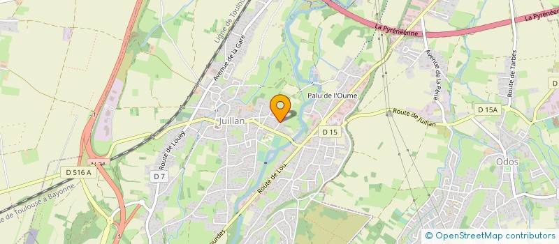 localisation de l'entreprise MONSIEUR PHILIPPE SETAU  TARBES