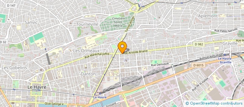 localisation de l'entreprise MONSIEUR PHILIPPE SETRUK  LE HAVRE