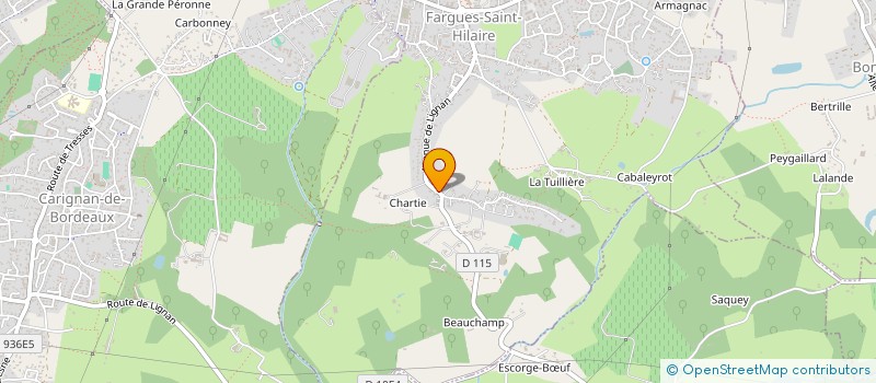 localisation de l'entreprise MONSIEUR PHILIPPE SEURAT  FARGUES-SAINT-HILAIRE