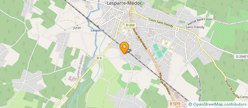 localisation de l'entreprise MONSIEUR PHILIPPE SEURIN  LESPARRE-MEDOC