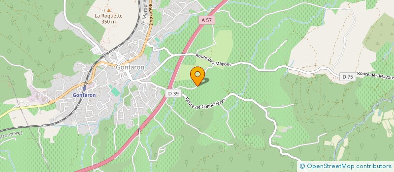 localisation de l'entreprise MONSIEUR PHILIPPE SEVAUX à GONFARON