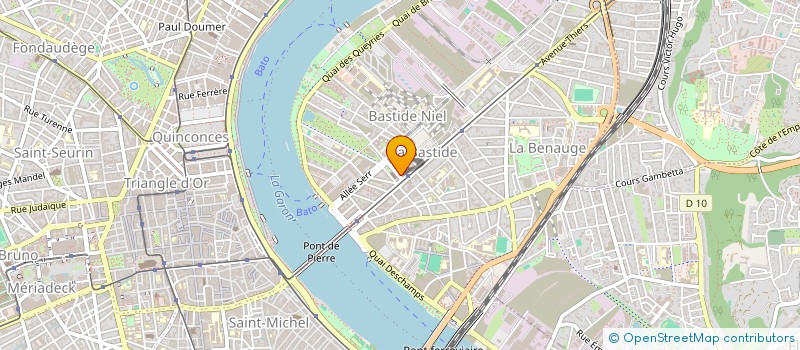 localisation de l'entreprise MONSIEUR PHILIPPE SIBASSIE à BORDEAUX