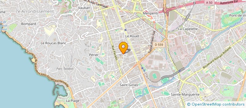 localisation de l'entreprise MONSIEUR PHILIPPE SICARD à MARSEILLE