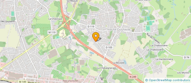 localisation de l'entreprise MONSIEUR PHILIPPE SICARD  HAUTE-GOULAINE