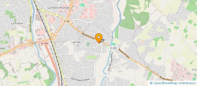 localisation de l'entreprise MONSIEUR PHILIPPE SIDAOUI  SAINT-HILAIRE-DE-BRETHMAS