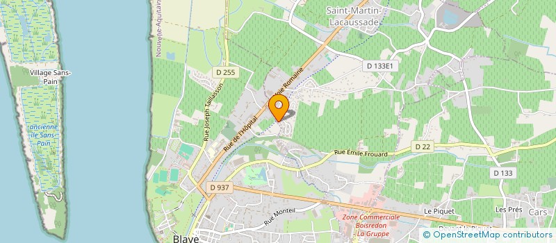 localisation de l'entreprise MONSIEUR PHILIPPE SIEBERT  SAINT-MARTIN-LACAUSSADE