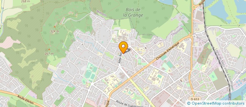 localisation de l'entreprise MONSIEUR PHILIPPE SIEGEL  THIONVILLE