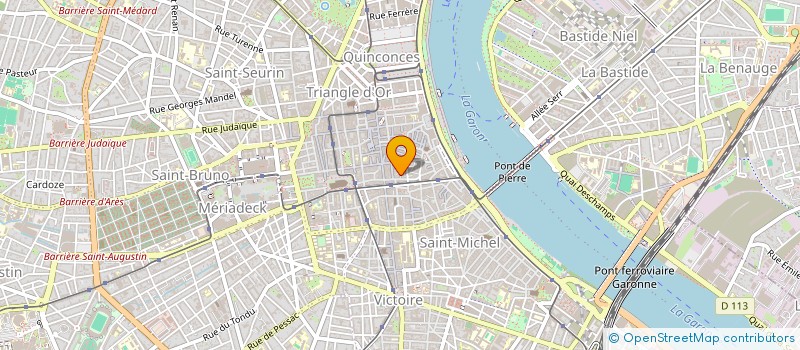 localisation de l'entreprise MONSIEUR PHILIPPE SIFRE  BORDEAUX