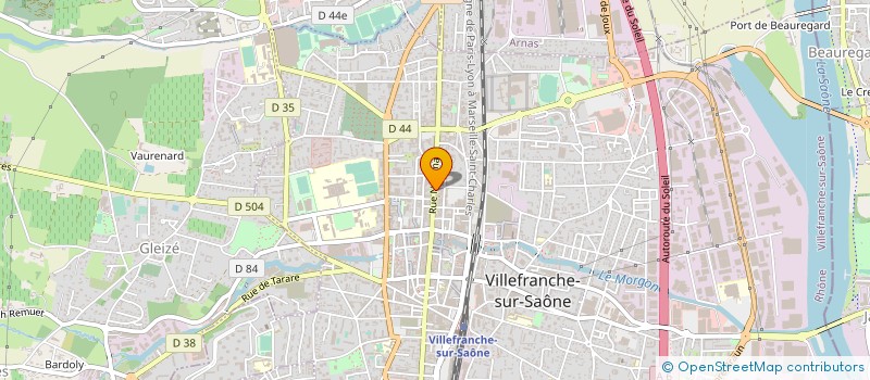 localisation de l'entreprise MONSIEUR PHILIPPE SIMON à VILLEFRANCHE-SUR-SAONE