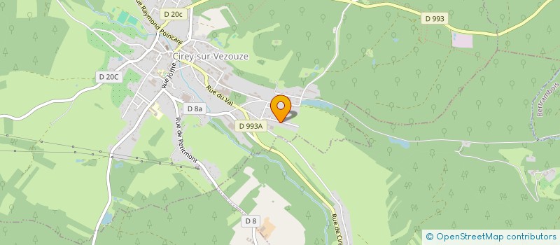 localisation de l'entreprise MONSIEUR PHILIPPE SIMON à CIREY-SUR-VEZOUZE