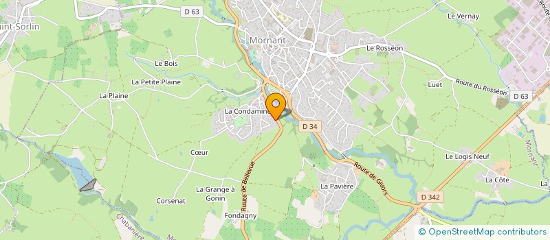 localisation de l'entreprise MONSIEUR PHILIPPE SIRE  MORNANT