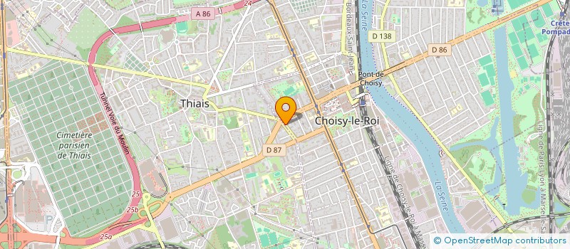 localisation de l'entreprise MONSIEUR PHILIPPE SMADJA à CHOISY-LE-ROI
