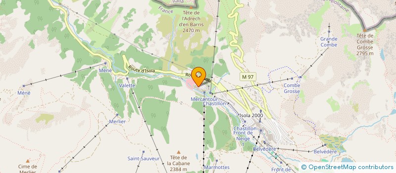 localisation de l'entreprise MONSIEUR PHILIPPE SMOLNIKOFF  ISOLA