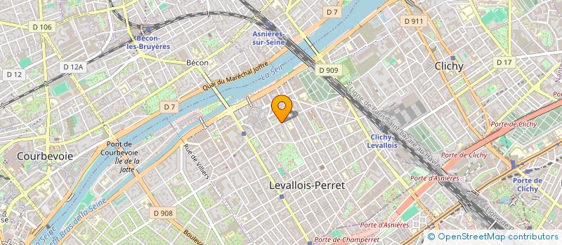 localisation de l'entreprise MONSIEUR PHILIPPE SOBUCKI à LEVALLOIS-PERRET