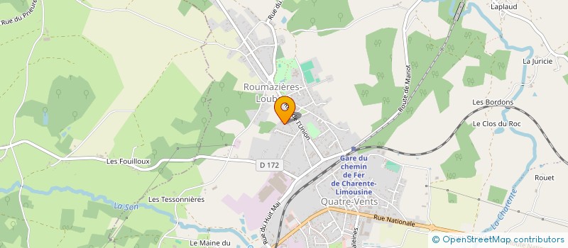 localisation de l'entreprise MONSIEUR PHILIPPE SOENEN à NIEUIL