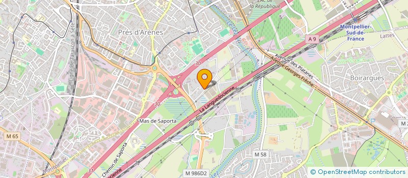 localisation de l'entreprise MONSIEUR PHILIPPE SOENEN à LATTES