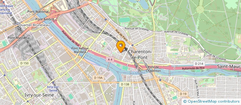 localisation de l'entreprise MONSIEUR PHILIPPE SOHIEZ  CHARENTON-LE-PONT