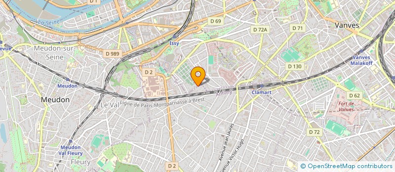 localisation de l'entreprise MONSIEUR PHILIPPE SOILLY à ISSY-LES-MOULINEAUX