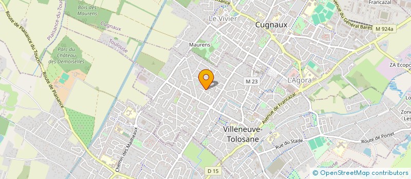 localisation de l'entreprise MONSIEUR PHILIPPE SOLINI à VILLENEUVE-TOLOSANE
