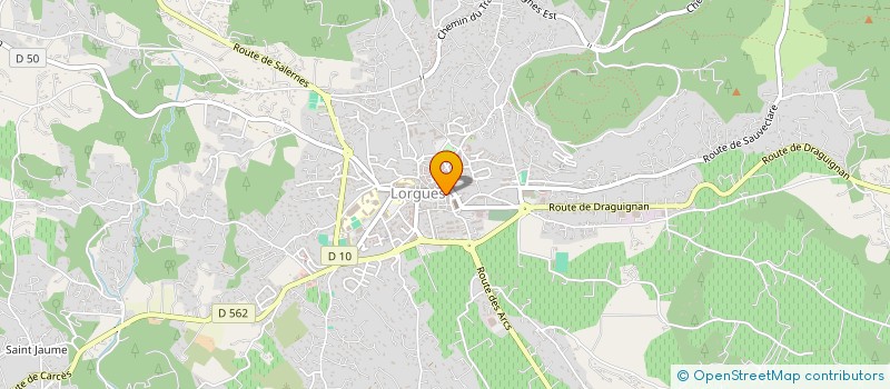 localisation de l'entreprise MONSIEUR PHILIPPE SOLTIER  LORGUES