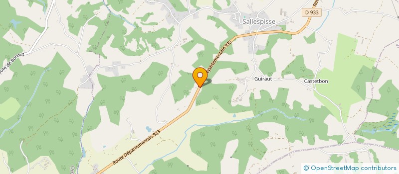 localisation de l'entreprise MONSIEUR PHILIPPE SONNEVILLE  SALLESPISSE