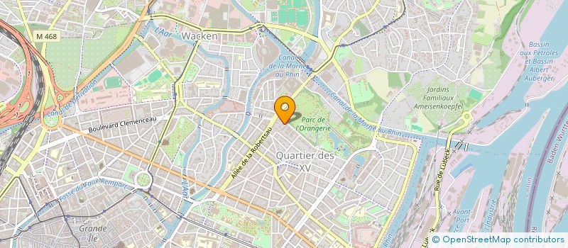 localisation de l'entreprise MONSIEUR PHILIPPE SONNTAG à STRASBOURG
