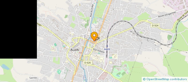 localisation de l'entreprise MONSIEUR PHILIPPE SORIEUL à AUCH