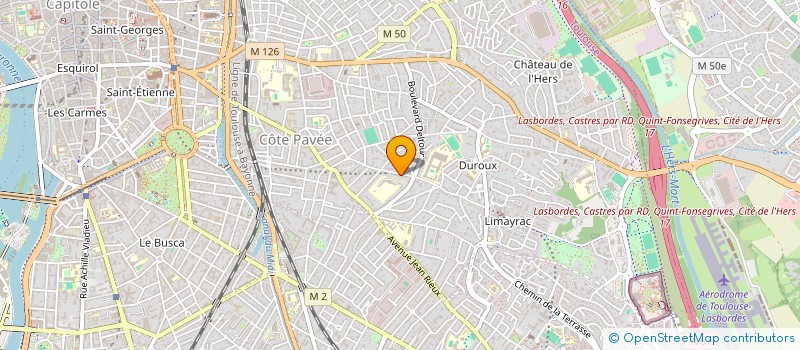 localisation de l'entreprise MONSIEUR PHILIPPE SOUAL à TOULOUSE