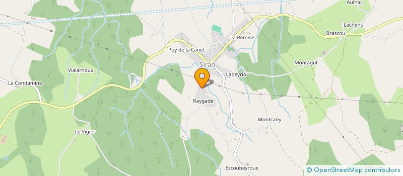 localisation de l'entreprise MONSIEUR PHILIPPE SOUCAL à SIRAN